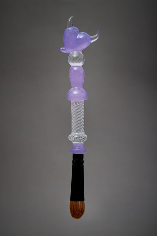 Blue Soldier St Valentine Latticino Makeup Brush Set