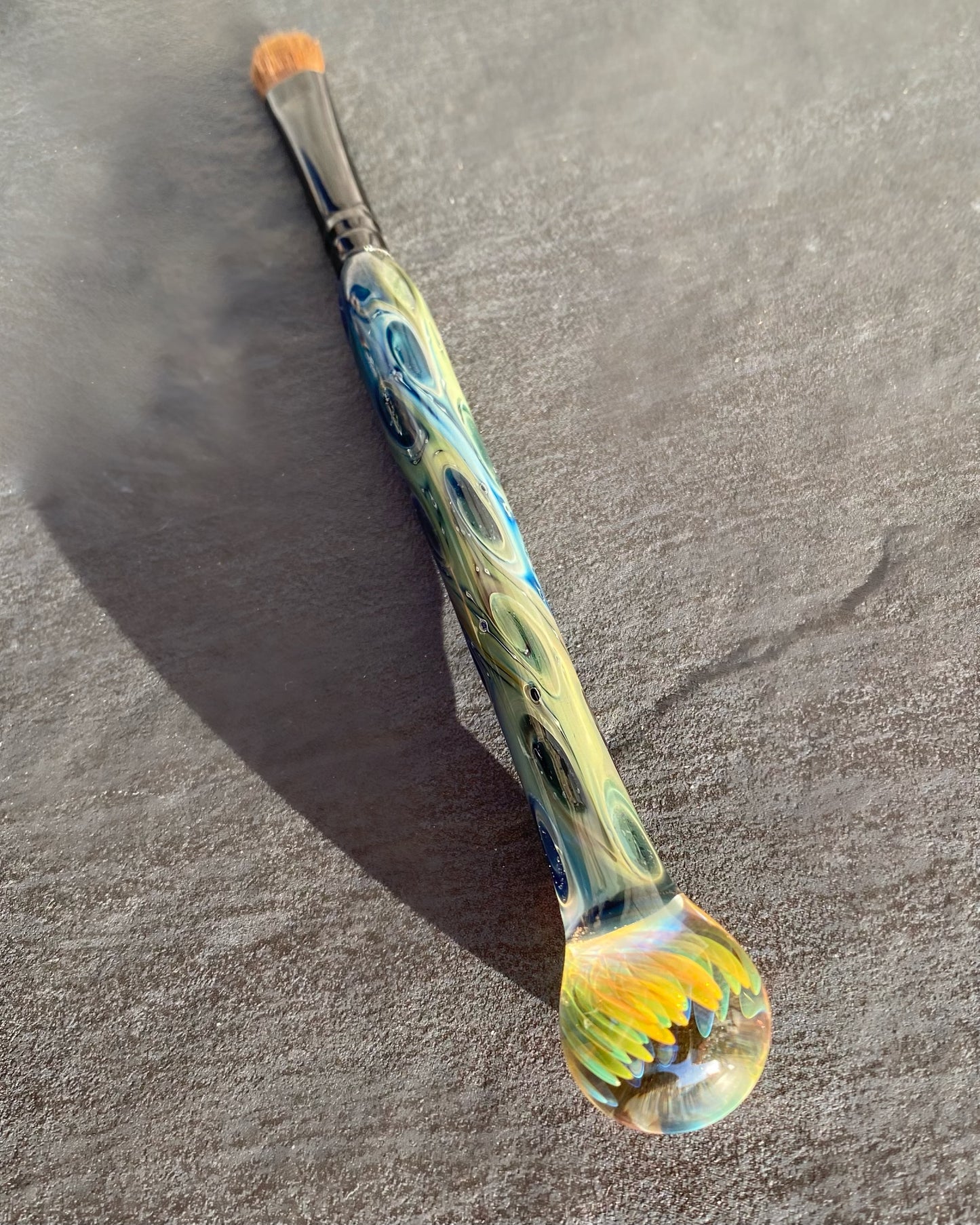 FearnGully Peacock Med Tapered Eyeshadow Makeup Brush