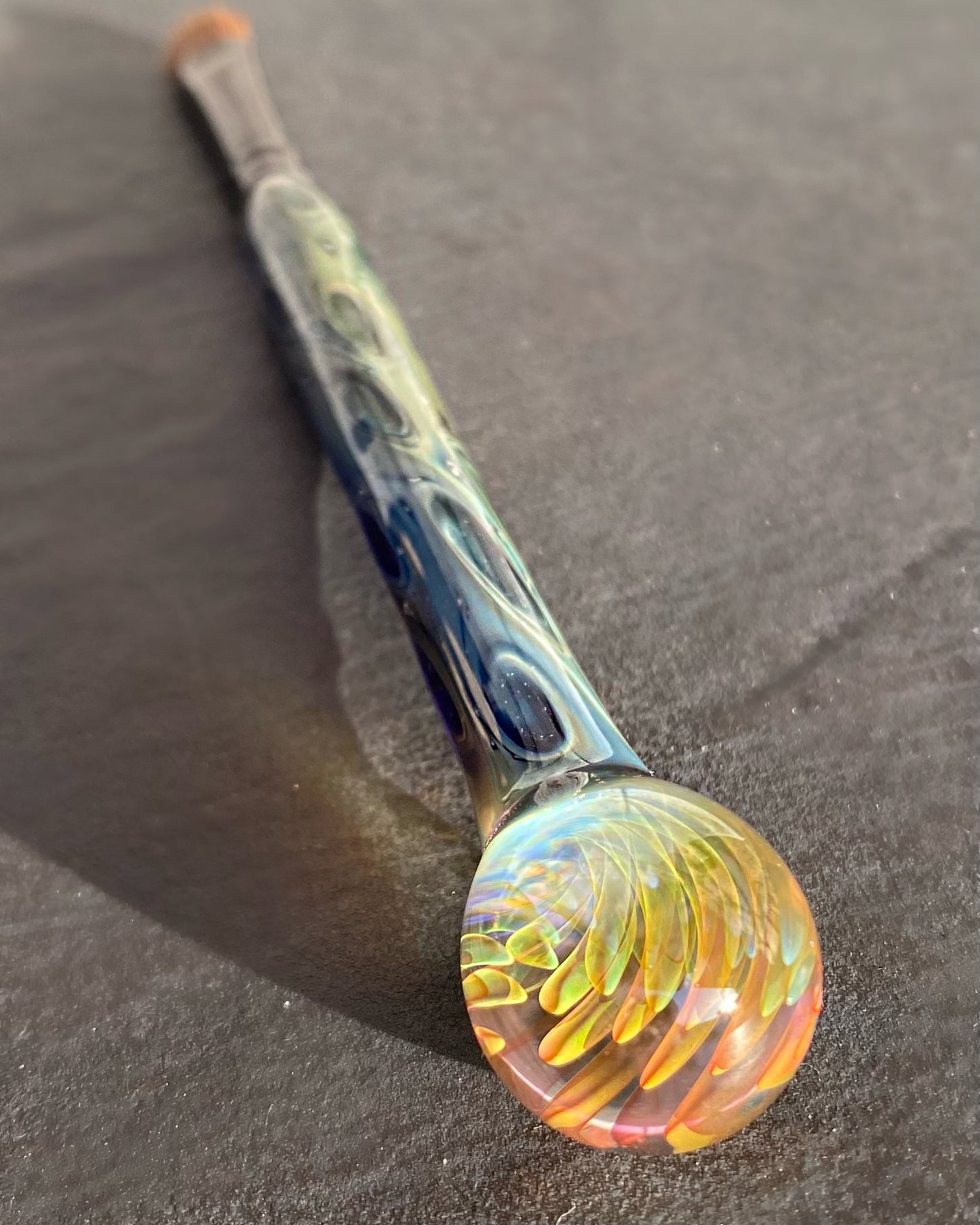 FearnGully Peacock Med Tapered Eyeshadow Makeup Brush