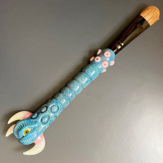 Salt Glass Turquoise 6pc Set