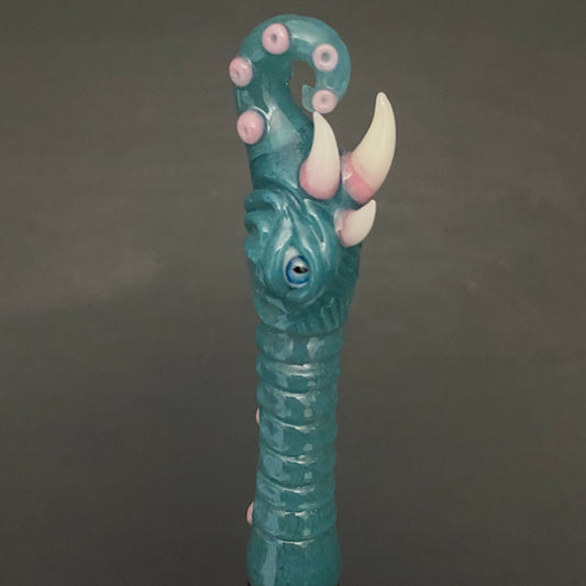 Salt Glass Turquoise Blush