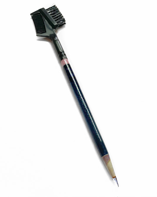 Sherbet Pencils Blue Sparkle Eyebrow Comb Duo