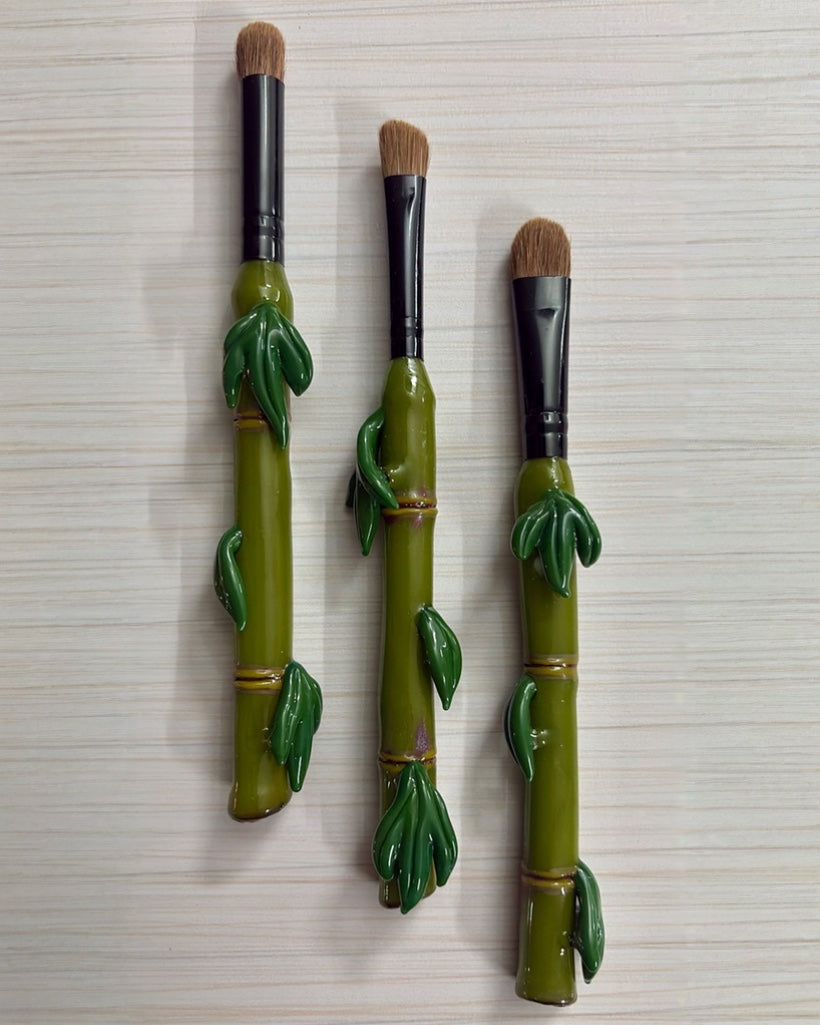 Bamboo Eyeshadow Makeup Brushes