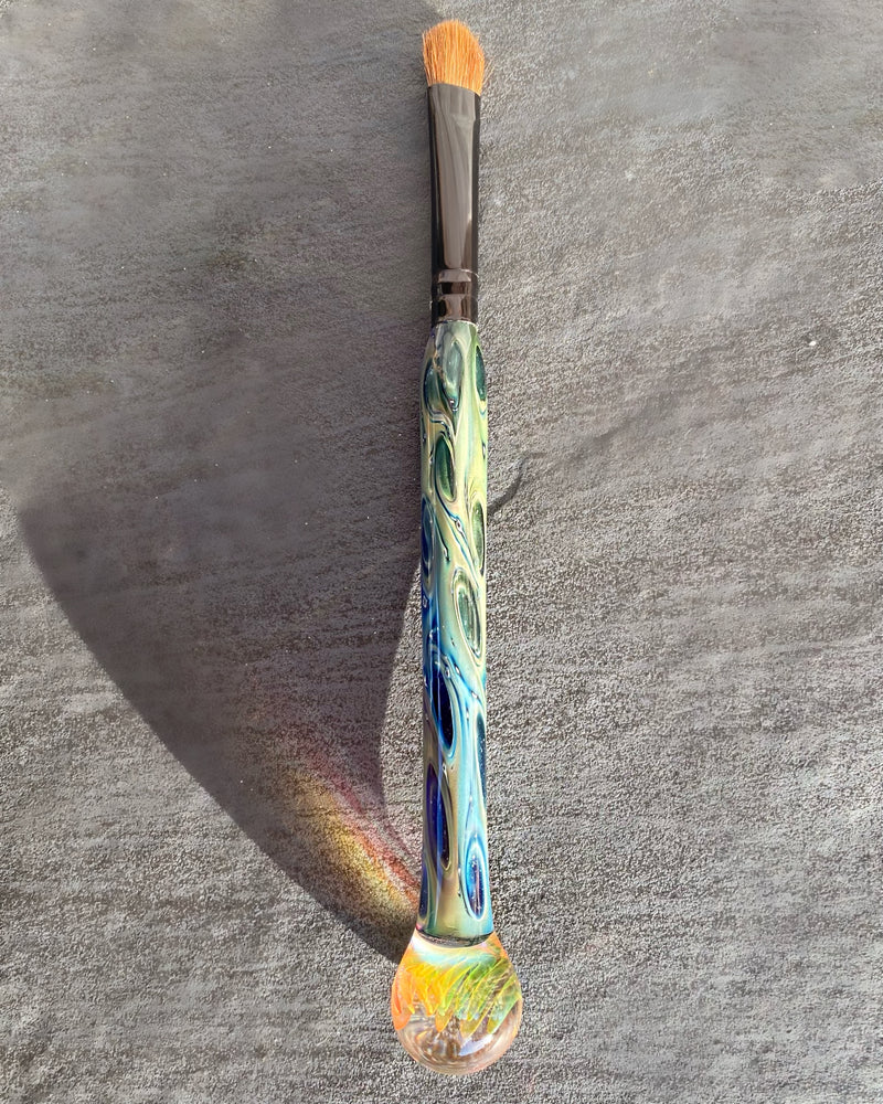 FearnGully Peacock Med Tapered Eyeshadow Makeup Brush