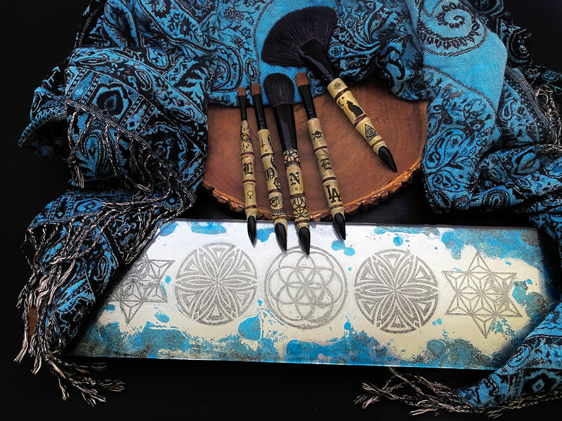 Ghost Glass Hand Tattoo Set