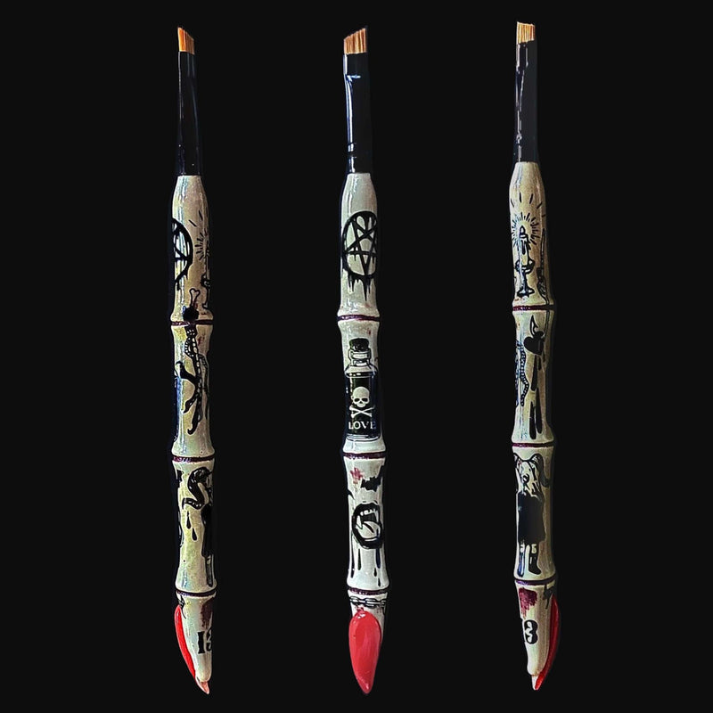 Ghost Bone Tattoo Slope Eyeliner